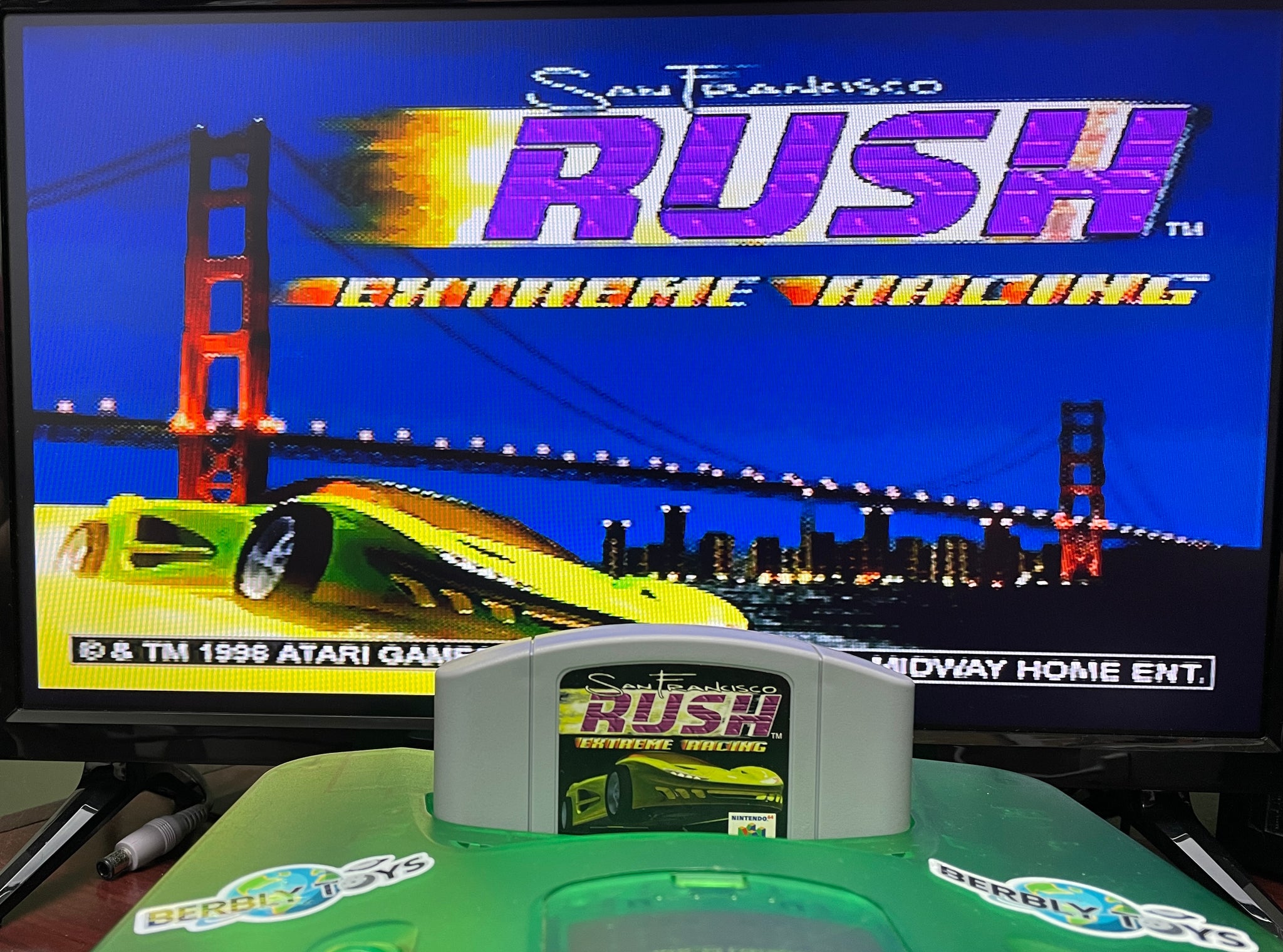San Francisco Rush: Extreme Racing Nintendo 64 N64 Original Game