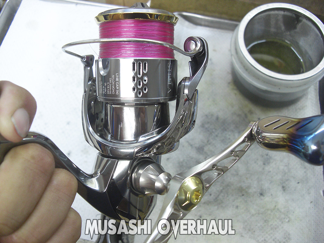 シマノ18ステラ2500S-J修理】重くなるスプールと調整のポイント徹底解説😀