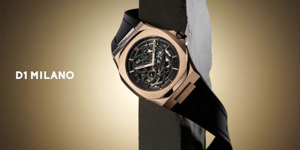 イタリア発のウォッチブランド「D1 MILANO」が自動巻きスケルトン