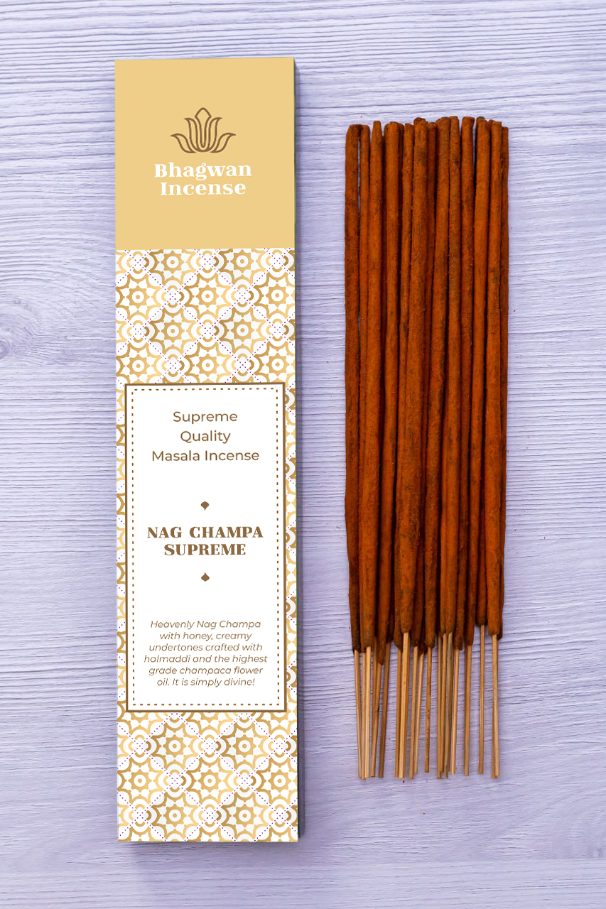 Nag Champa Supreme: Heavenly Honeyed Incense - Experience the Divine