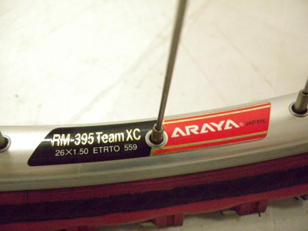 高額買取実施中!!】SHIMANO M950 XTRハブ ARAYA RM-395 Team XC リム手