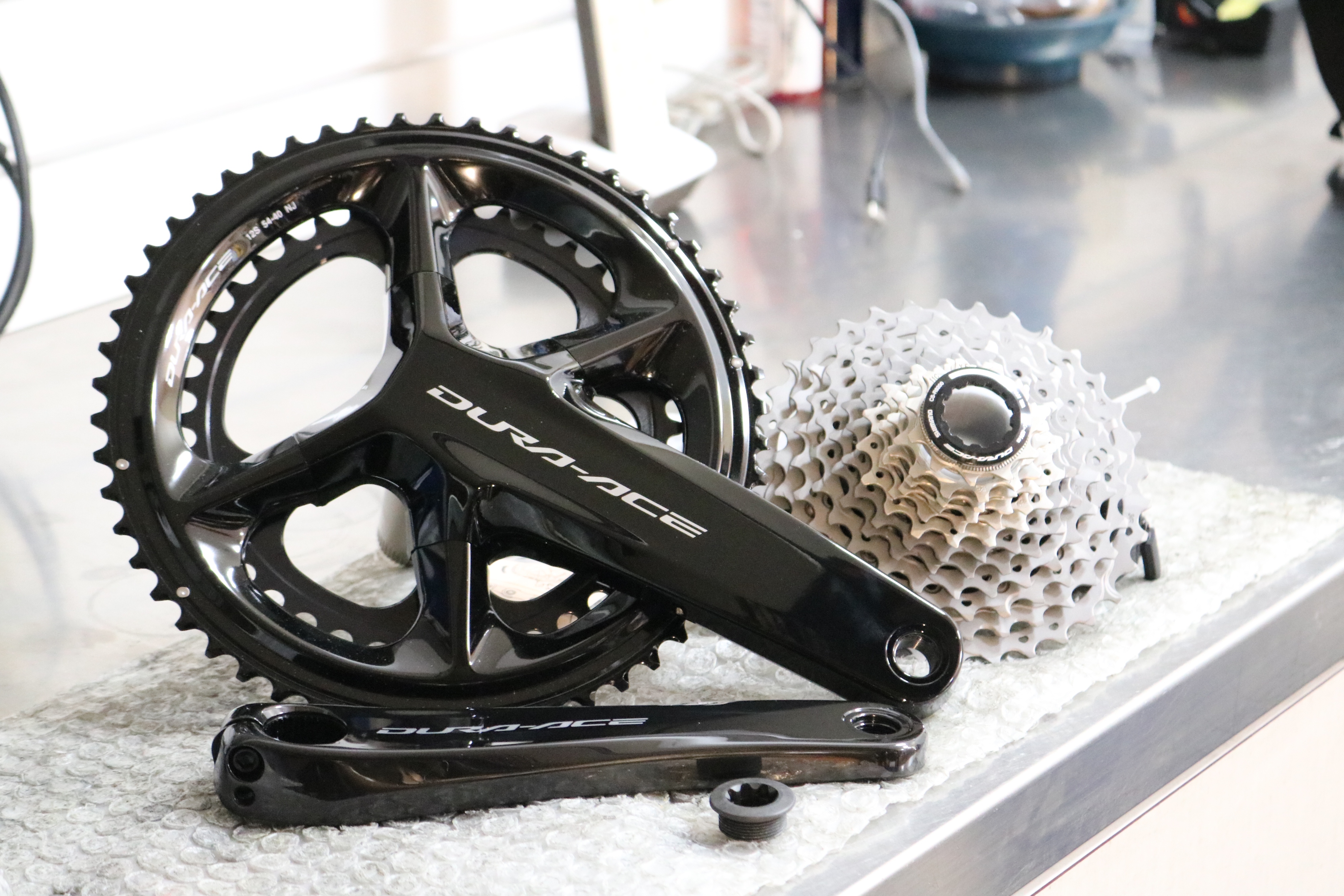 お客様の駆動パーツをSHIMANO(シマノ)DURA-ACE(デュラエース)へ