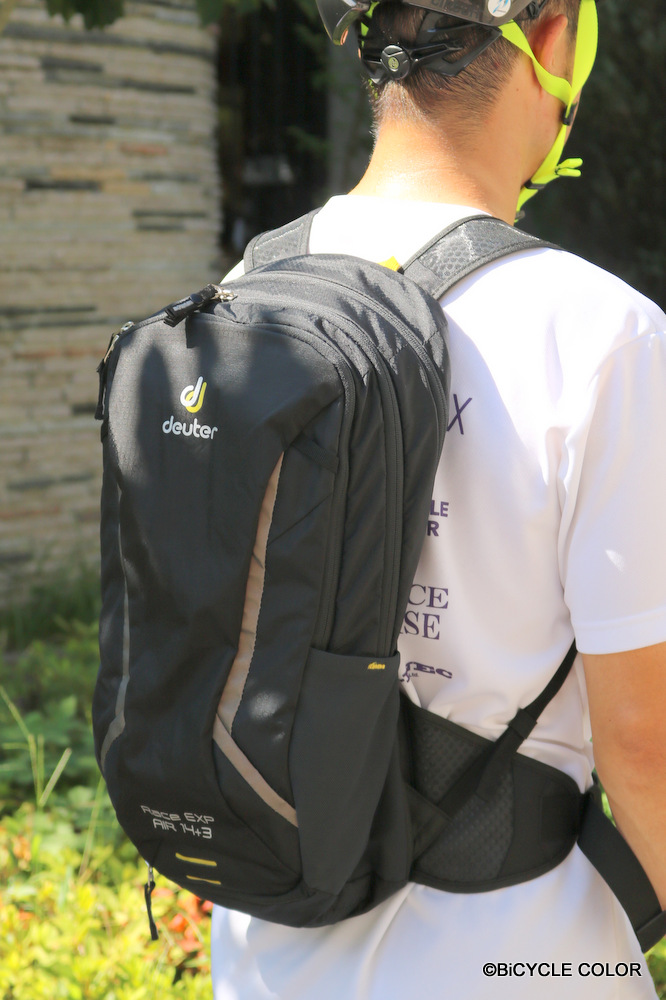 背中が暑くならない自転車用リュック！Deuter Race EXP Air | 奈良