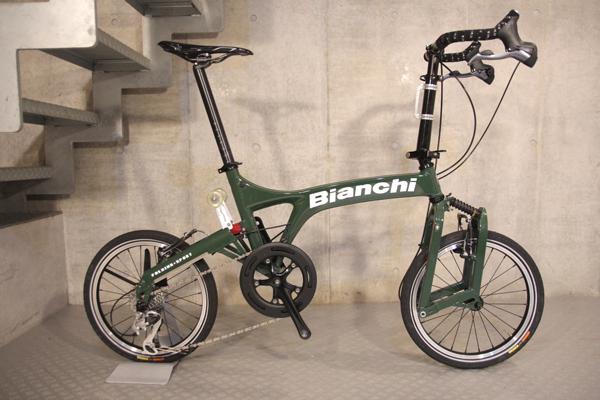 折り畳んで連れて行ける相棒。 Bianchi(ビアンキ) Fretta(フレッタ)が