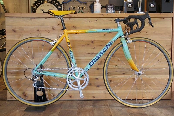 時代を象徴する一台！Bianchi ビアンキ MEGA PRO L カンパ レコード