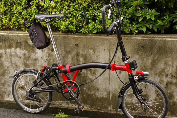 Brompton Pハンドルへ換装いたしました。 – Bici Termini