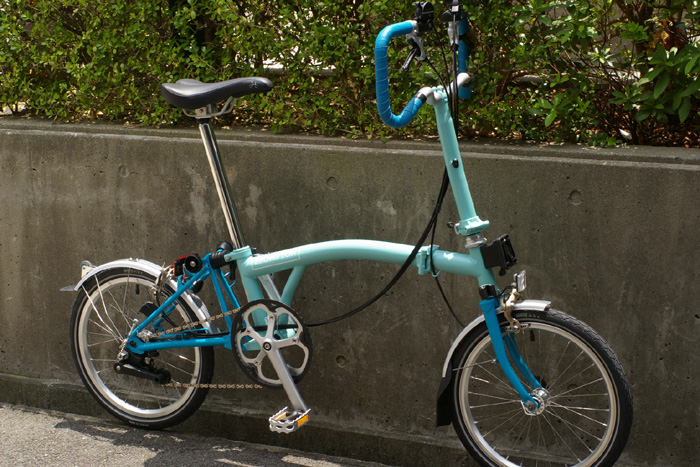 Brompton Pハンドル化です。 – Bici Termini