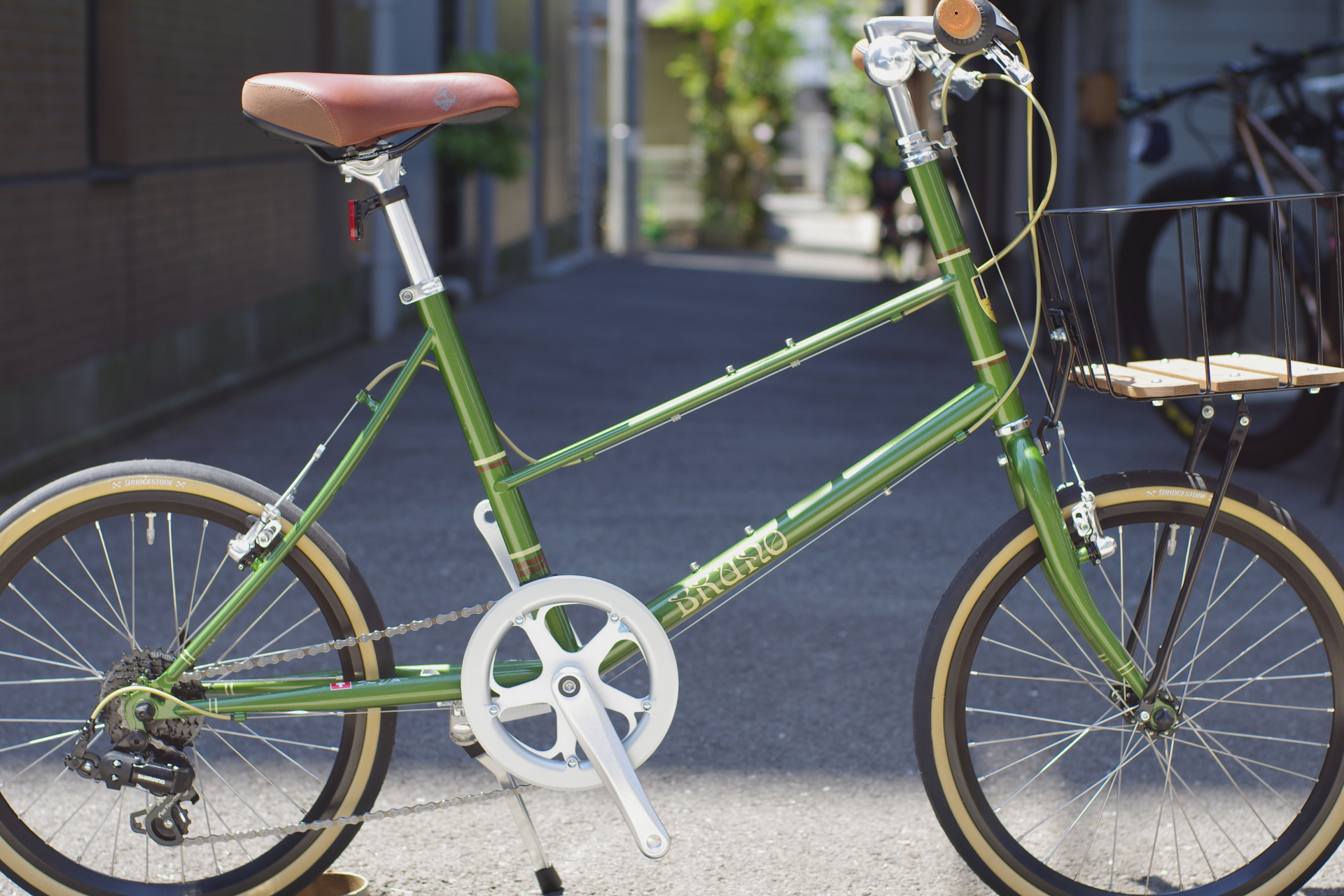 BRUNO Mixte カスタマイズ車を製作いたしました②。 – Bici Termini