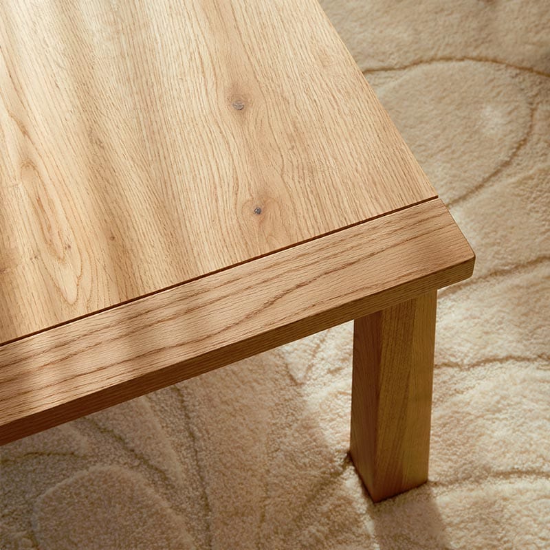 北海道産ナラ材使用！オールシーズン使えるスタイリッシュなこたつ