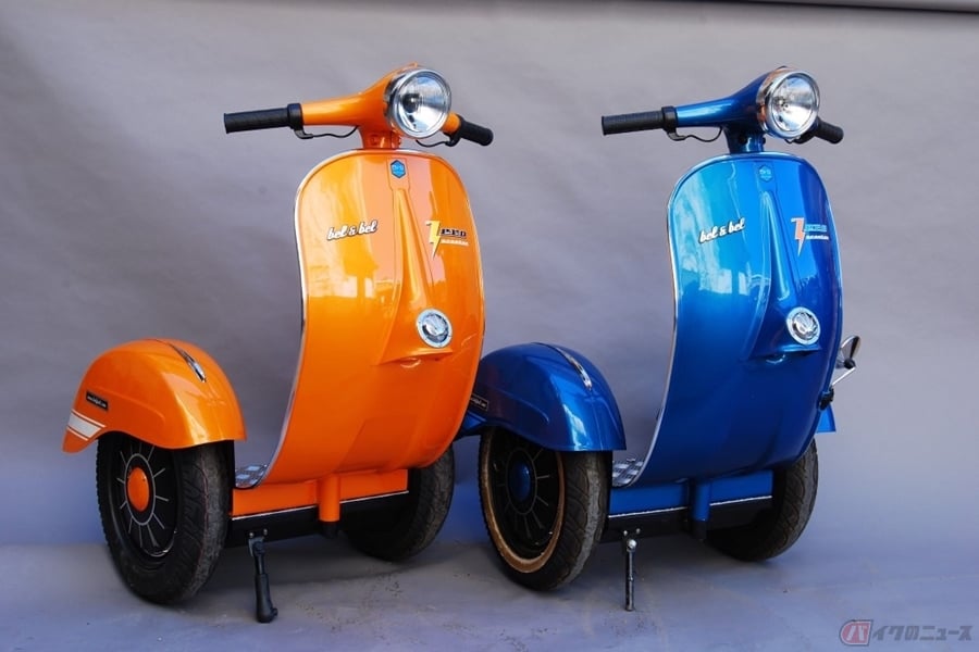 ヴィンテージ・ベスパのイメージをパーソナルモビリティに進化させた