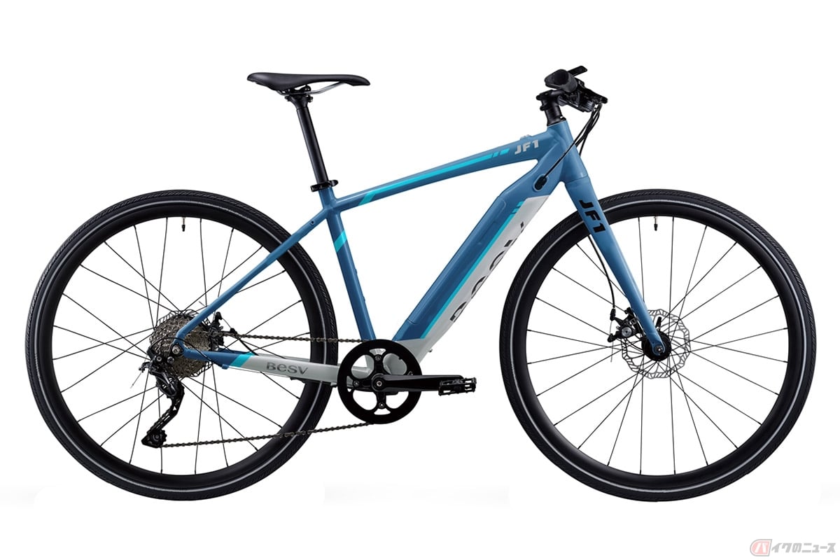 電動クロスバイクモデル「JF1」にLサイズが登場 高身長の人も快適