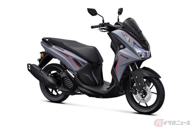ヤマハ「LEXi LX155」 最新ブルーコアエンジン搭載の軽二輪スクーター
