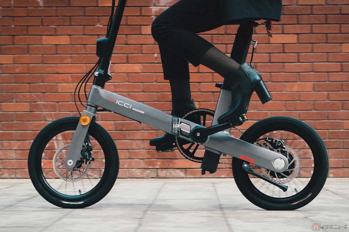 シティユースに適したコンパクトな電動アシスト自転車 VICCI「V-01