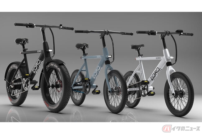 美しいフレームラインで構成された電アシ「ZORO.」 CYCLE MODE TOKYO
