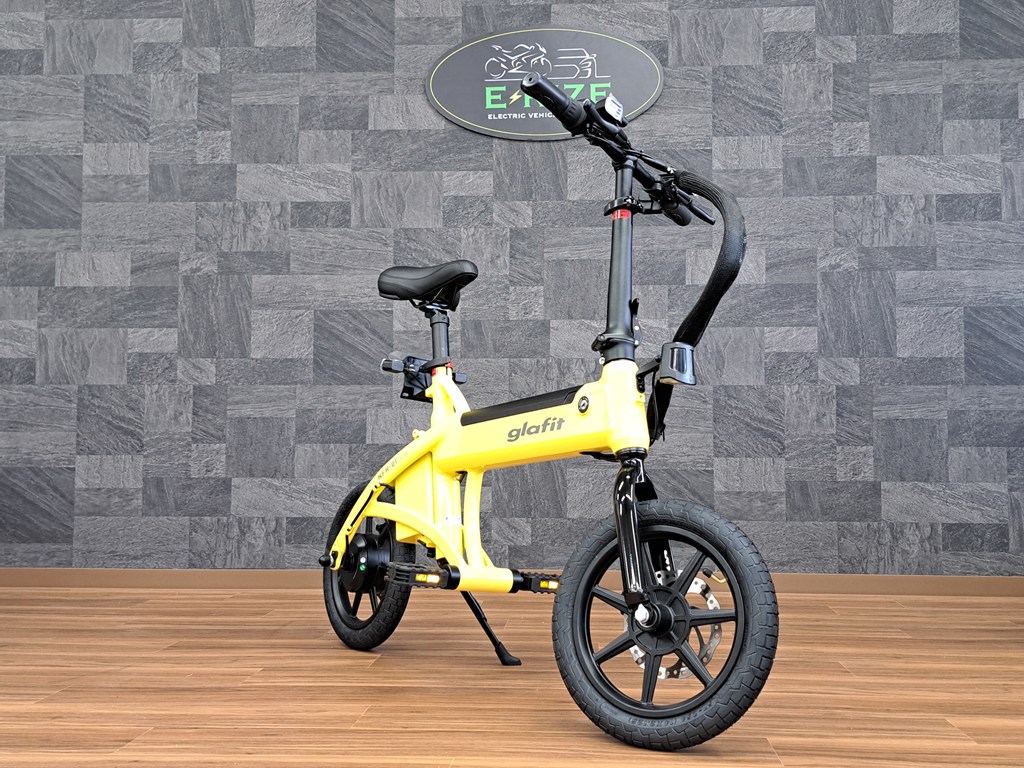 新車】glafit グラフィット 電動特定小型原動機付自転車 黄色