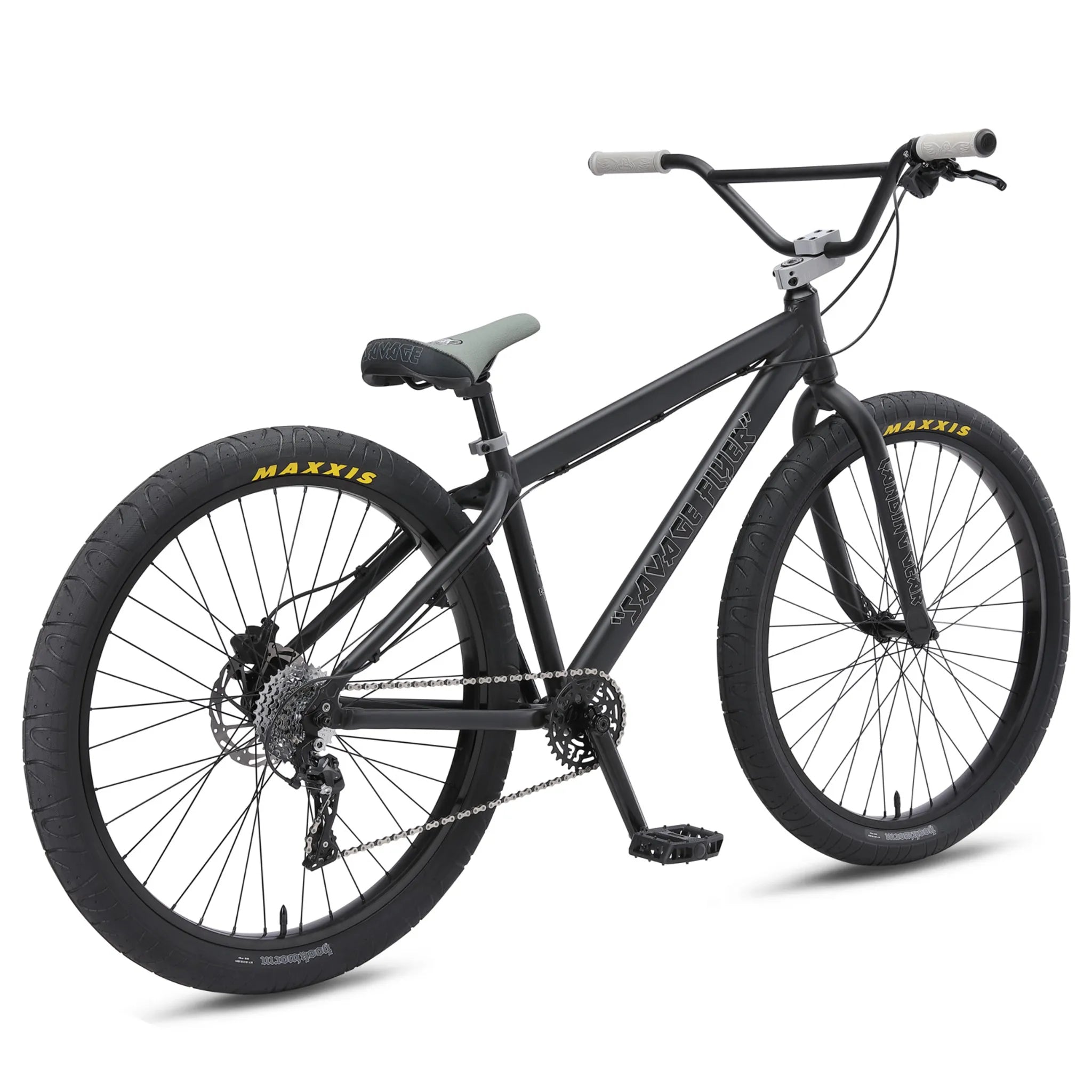 SE Bikes Savage Flyer 27.5 BMX Bike Black Maiden – Bikecraze