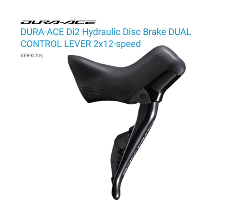 Shimano Dura Ace ST-R9270 Di2 Disc Brake Dual Control Levers