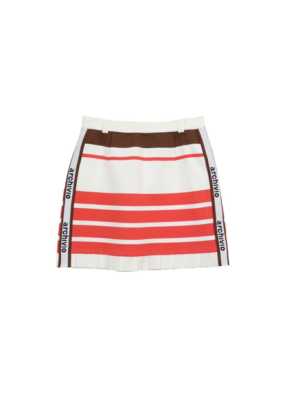 裾プリーツニットスカート|アルチビオ-アウトレット- - ゴルフウェアや