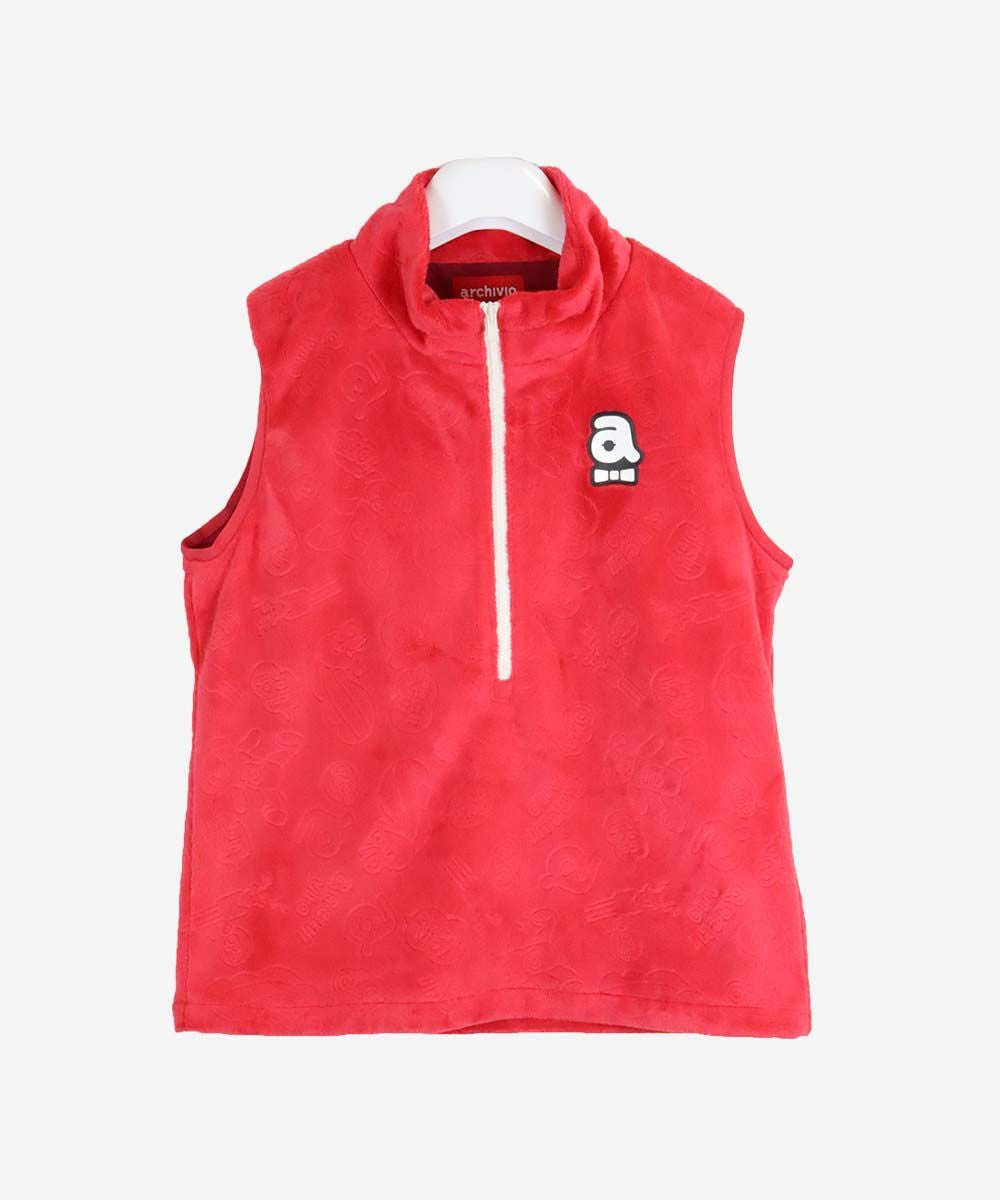 ベア柄保温裏地ベスト|アルチビオ-アウトレット- - ゴルフウェアや婦人