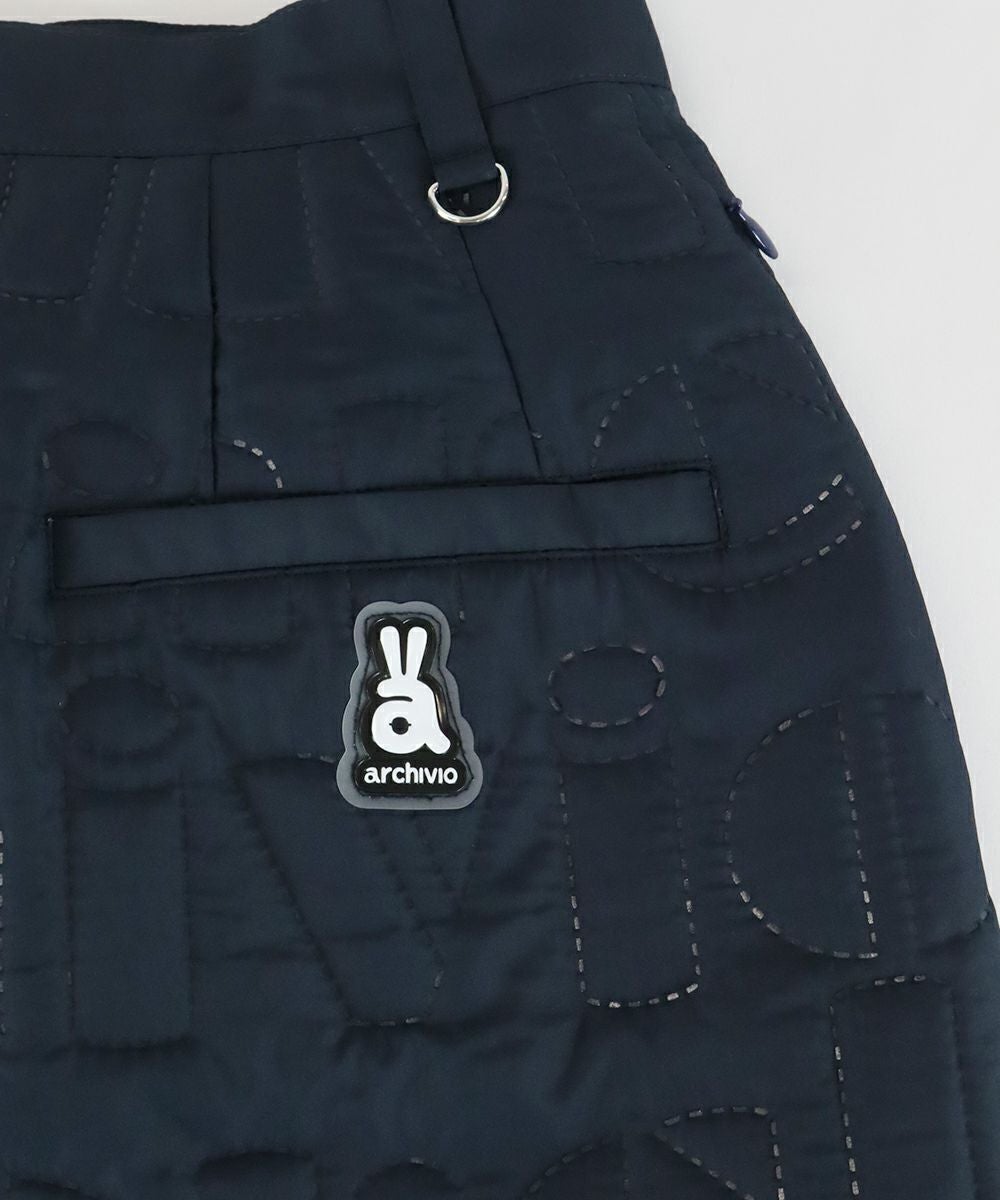 ロゴキルト中綿スカート|アルチビオ-アウトレット- - ゴルフウェアや