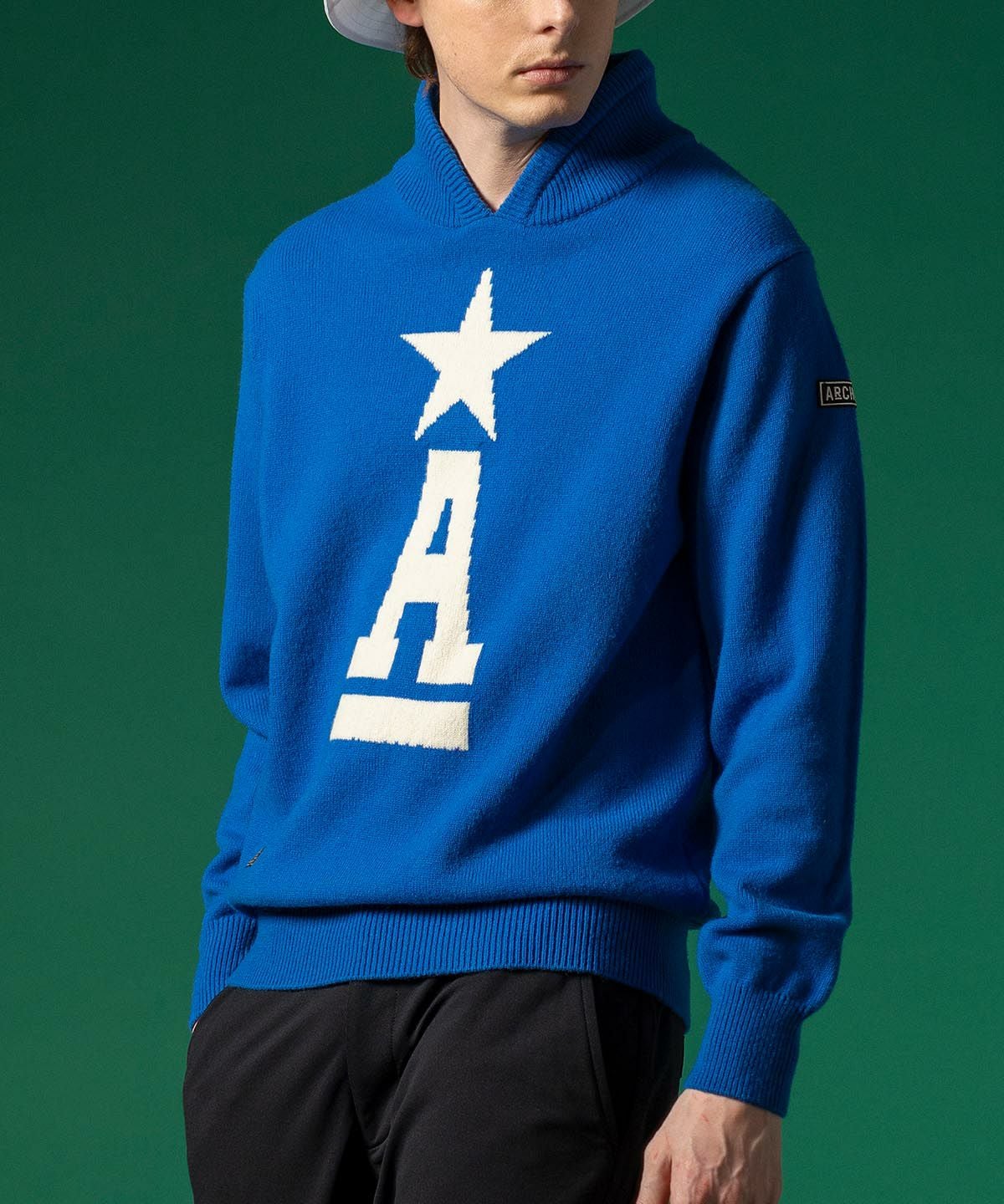 メンズ】 ウール混長袖ニットプルオーバー|アルチビオ-アウトレット