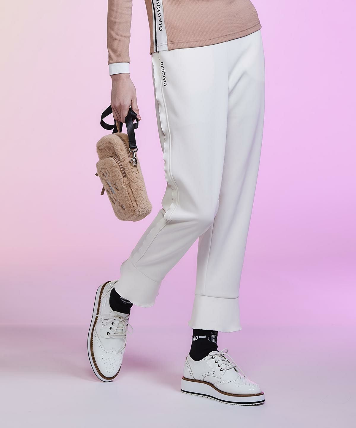 サイドフリル速乾パンツ|アルチビオ - ゴルフウェアや婦人服通販