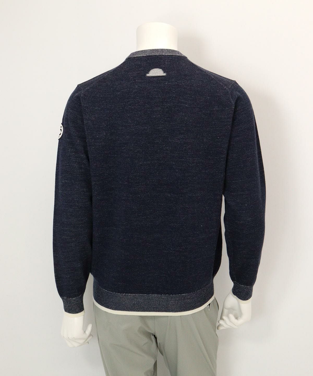 メンズ】ウール混スウェット風ニット|ピッコーネクラブ - ゴルフウェア