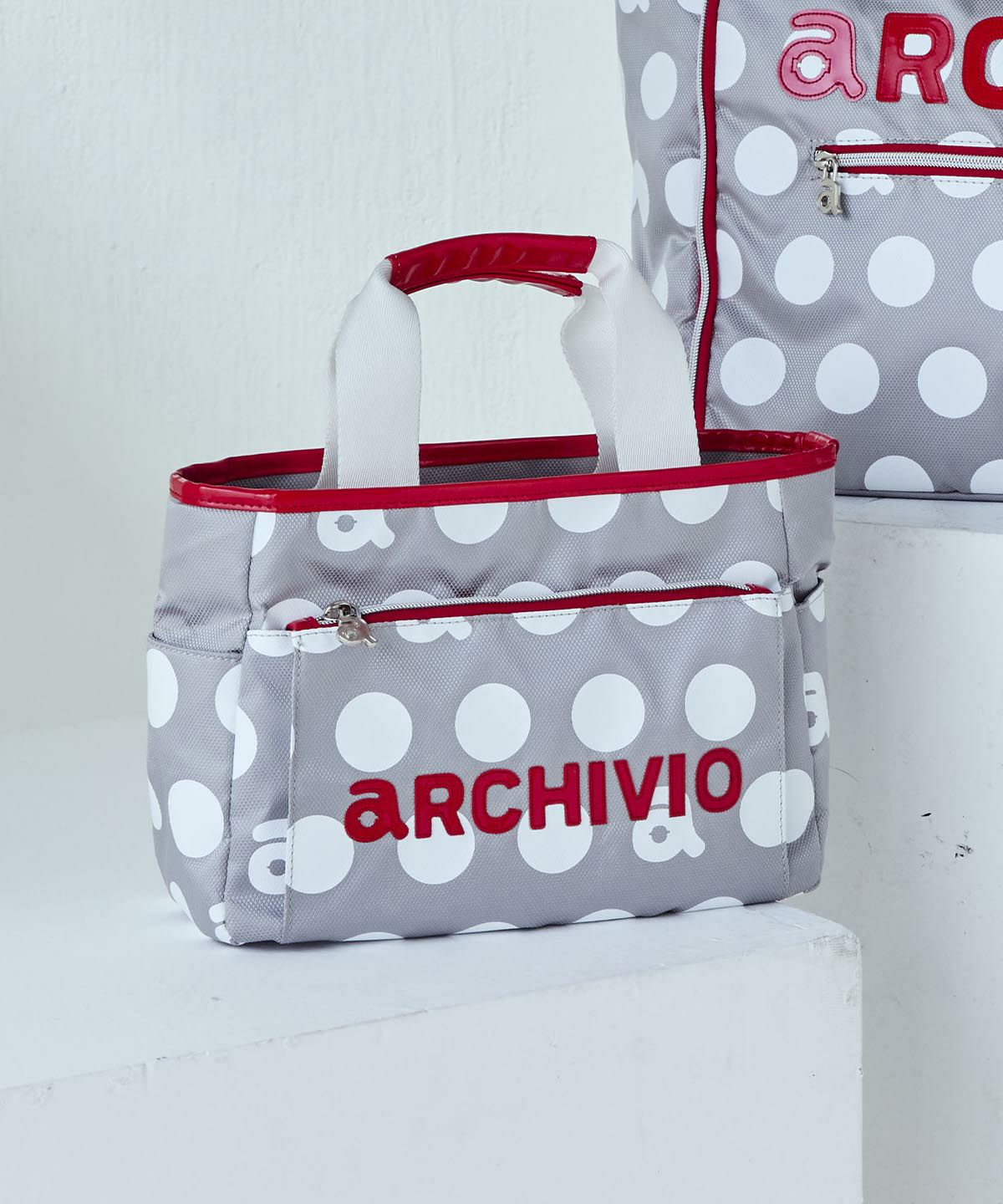 archivio ゴルフ ロッカーバッグ ホワイト archivio ゴルフ ロッカー