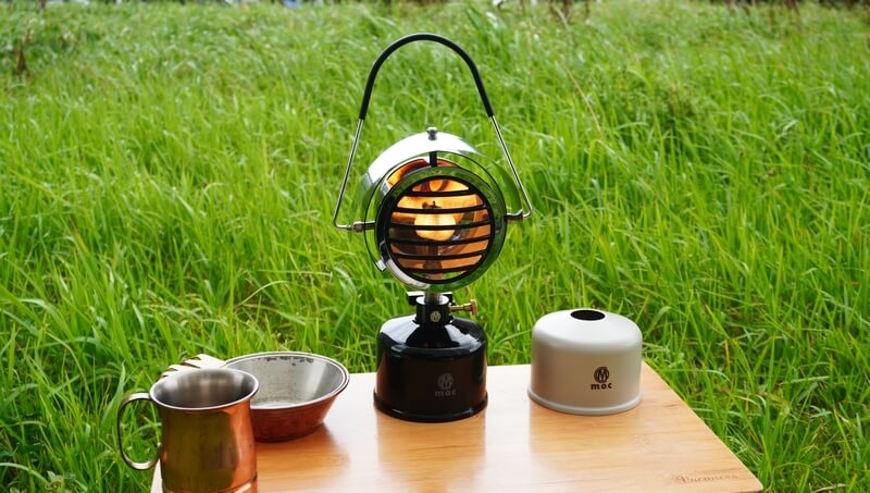 ハーレーバイクのライト風「ハリーカンデラ ガスランタン」をレビュー