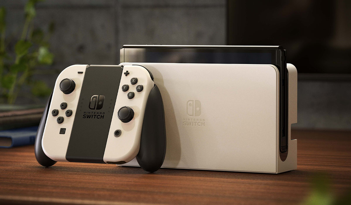 ᐈ Портативная игровая приставка Nintendo Switch OLED Model