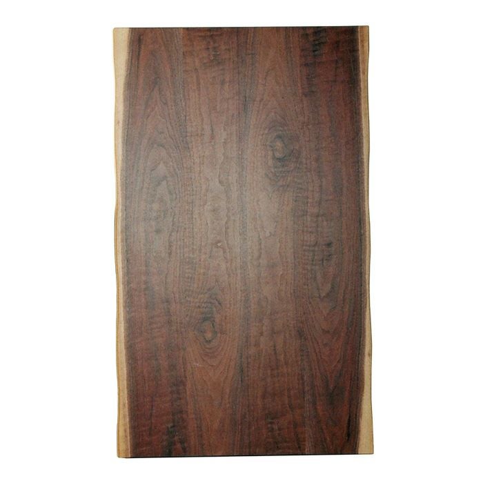 こたつ 天板 のみ 120×80cm 片面 皮付き ウォールナット 突板 長方形