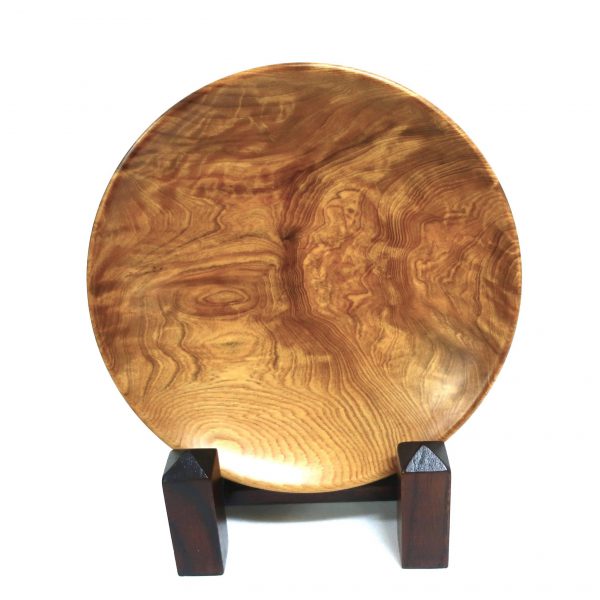 屋久杉 銘々皿 光明入5枚セット 011｜昭和51年創業屋久杉の美秋工芸