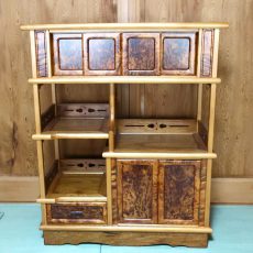 飾り棚｜昭和51年創業屋久杉の美秋工芸|屋久杉製造販売