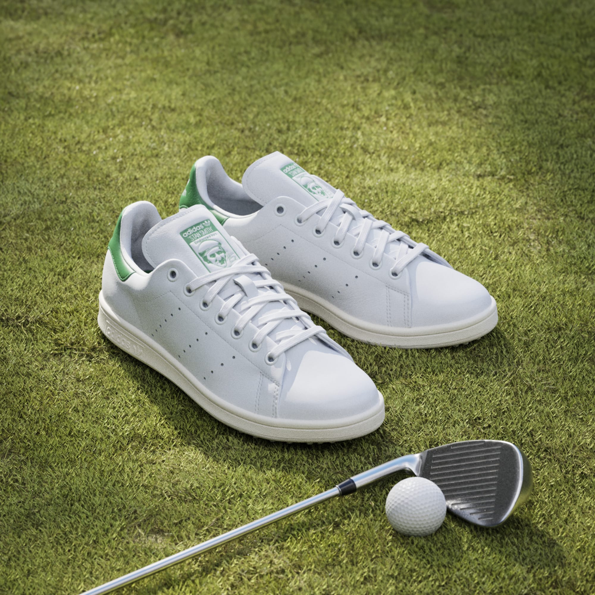 adidas Stan Smith Spikeless - Cloud White / Green / Off White