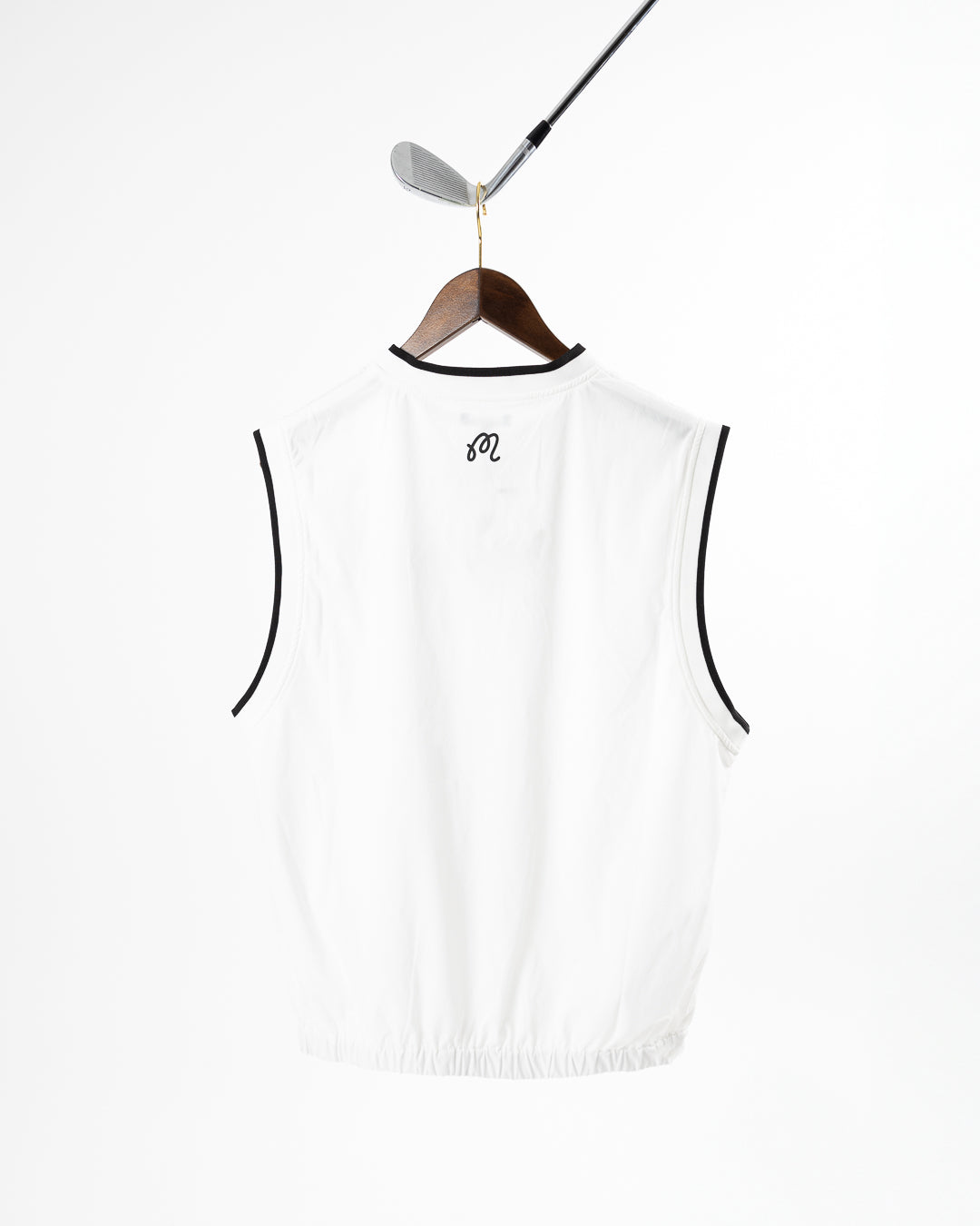 Malbon Evergreen Vest - White – Bisque Golf