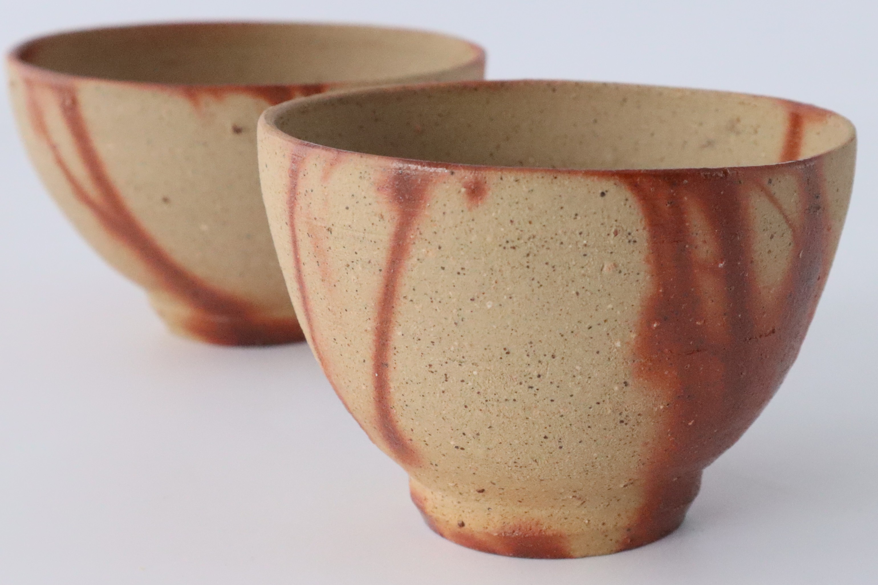 b備前焼ショッピングサイト / 火襷飯盌（組） 堀江政臣