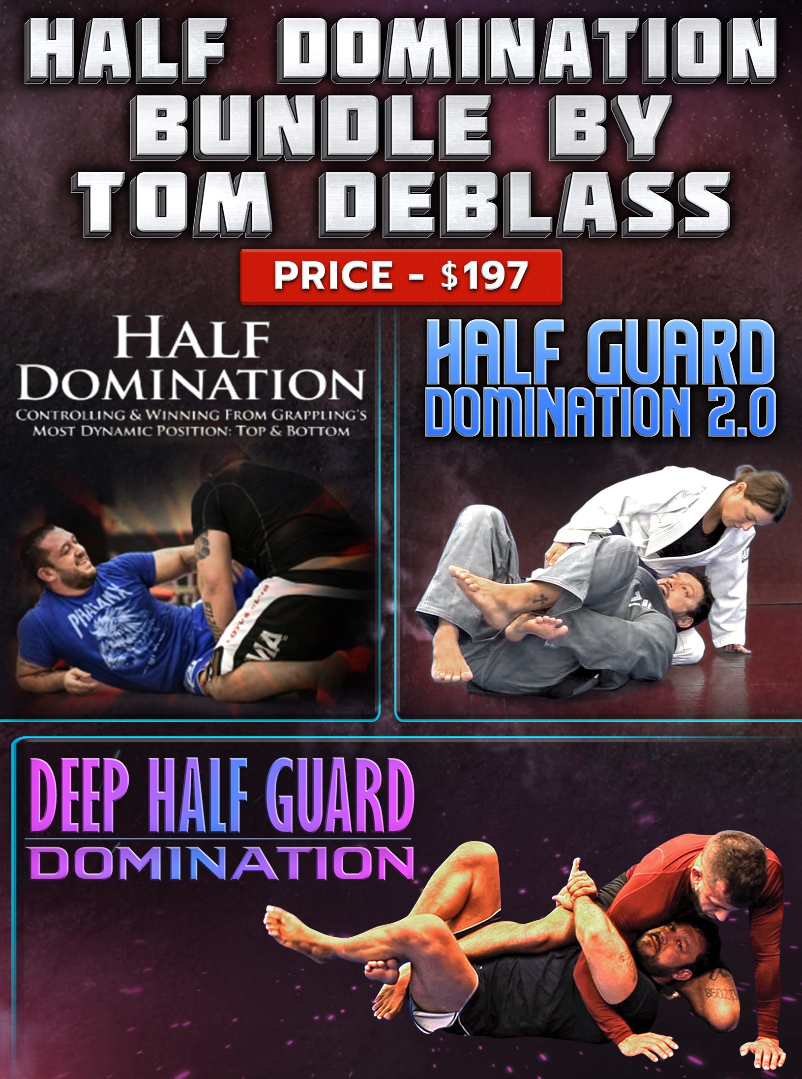Half Domination Bundle by Tom DeBlass – BJJ Fanatics