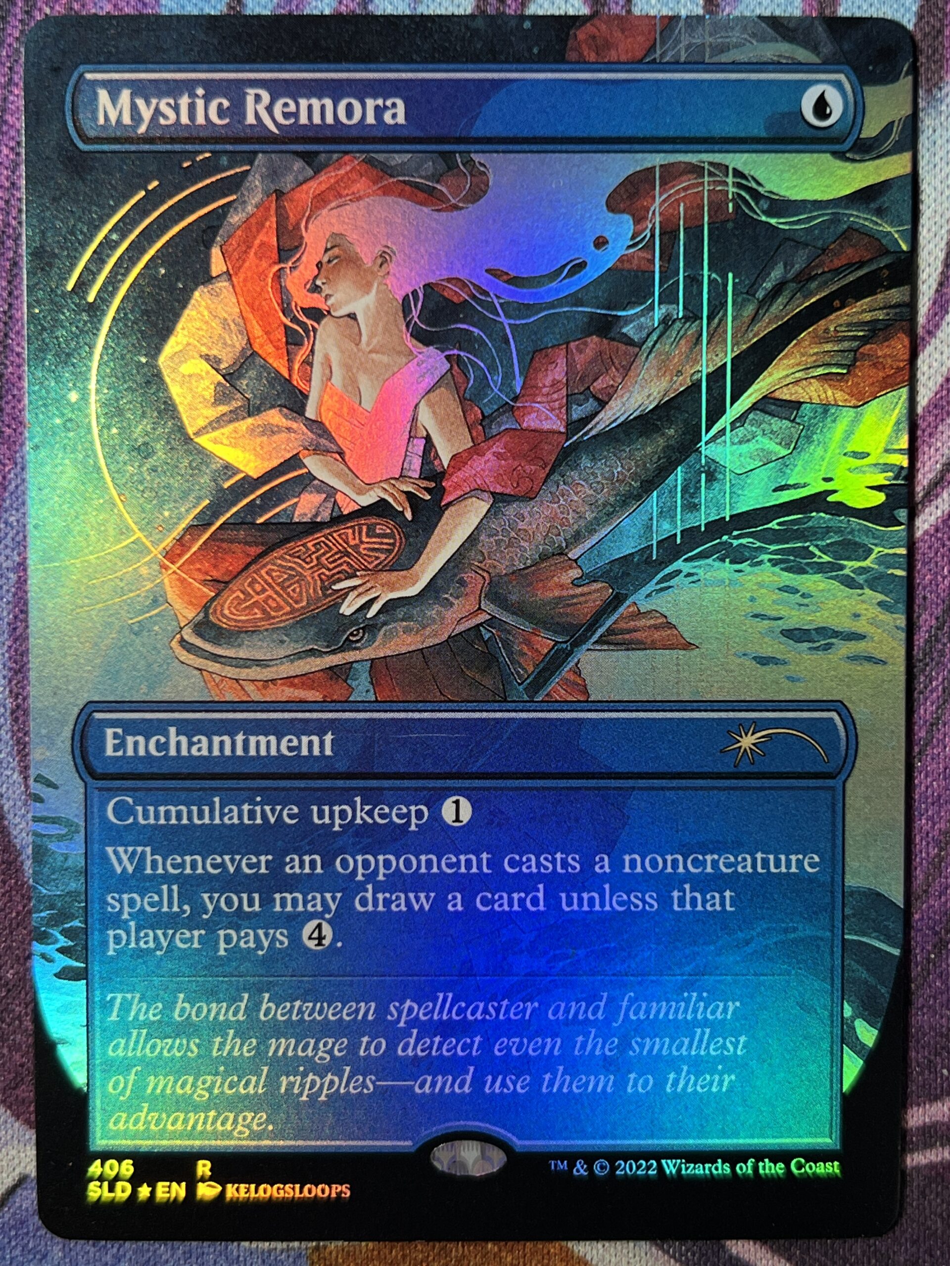 Mystic Remora SLD Full Art #406 Foil – Bootleg Mage