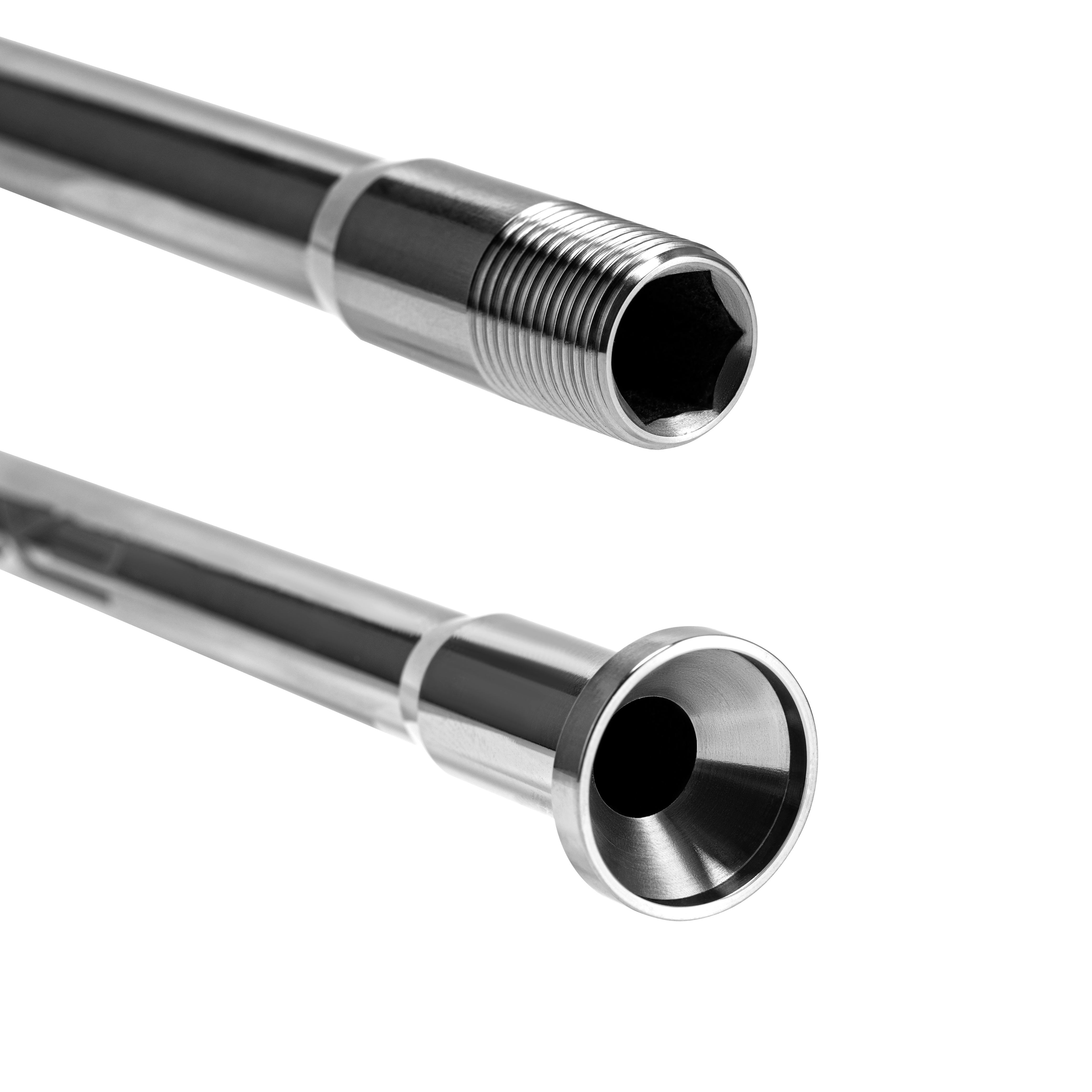 EXS / チタニウムスルーアクスル前後セット 45度ヘッド