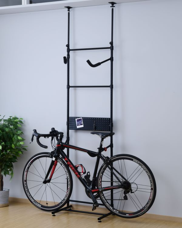 商品情報_突っ張り自転車スタンド ラック | 山善の商品情報サイト