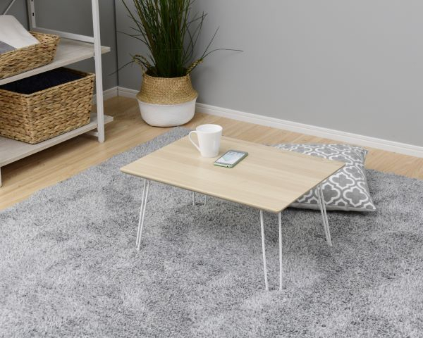 商品情報_木目調折れ脚ローテーブル（幅60cm) | 山善の商品情報サイト