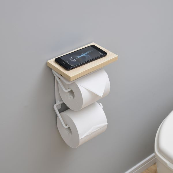 商品情報_ペーパーホルダー(ツイン) | 山善の商品情報サイト | YAMAZEN