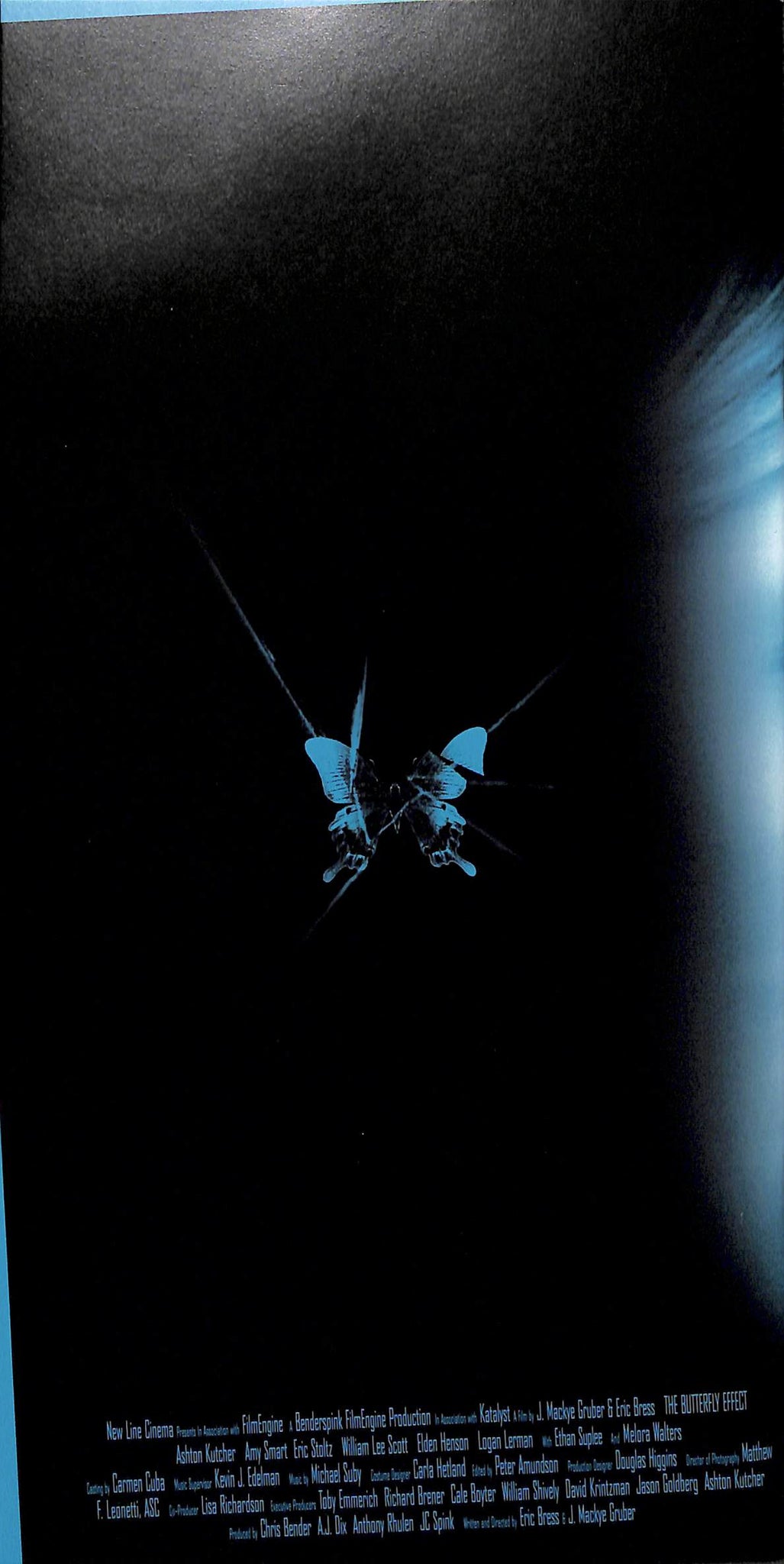 映画パンフレット】バタフライ・エフェクト (2003年 / アメリカ