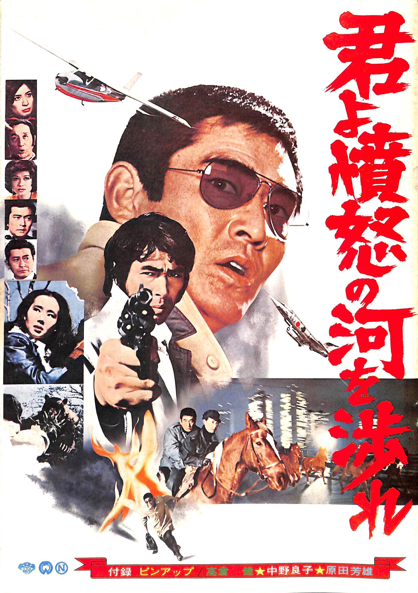 映画パンフレット】君よ憤怒の河を渉れ (1976年公開) / 高倉健 原田