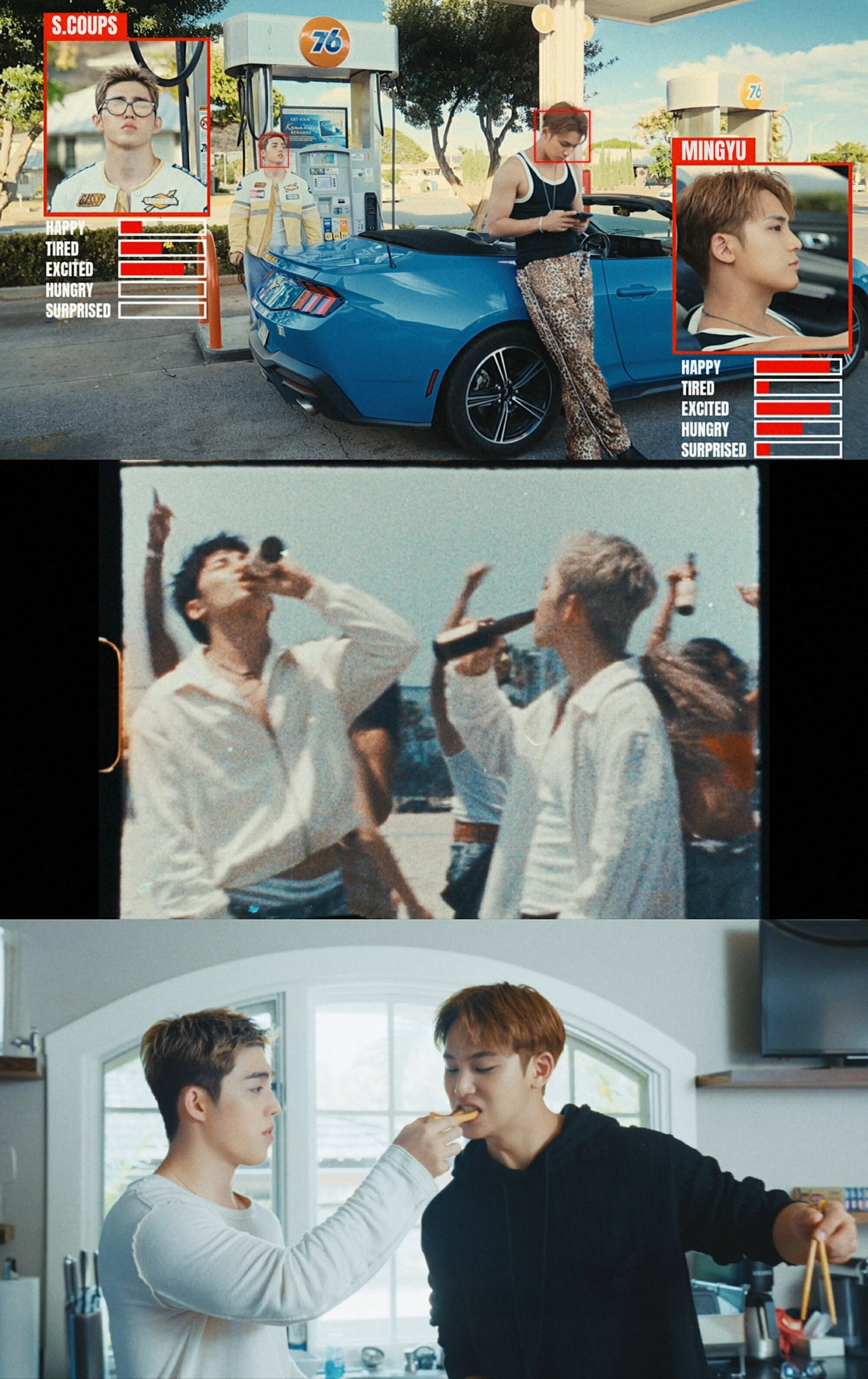 SEVENTEEN エスクプス＆ミンギュ、ダンスチャレンジがフィーバー