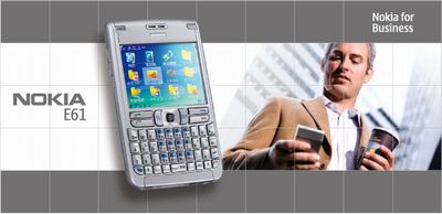 NOKIA E61(SoftBank X01NK)を買った！けどすぐに売った！そしてNOKIA