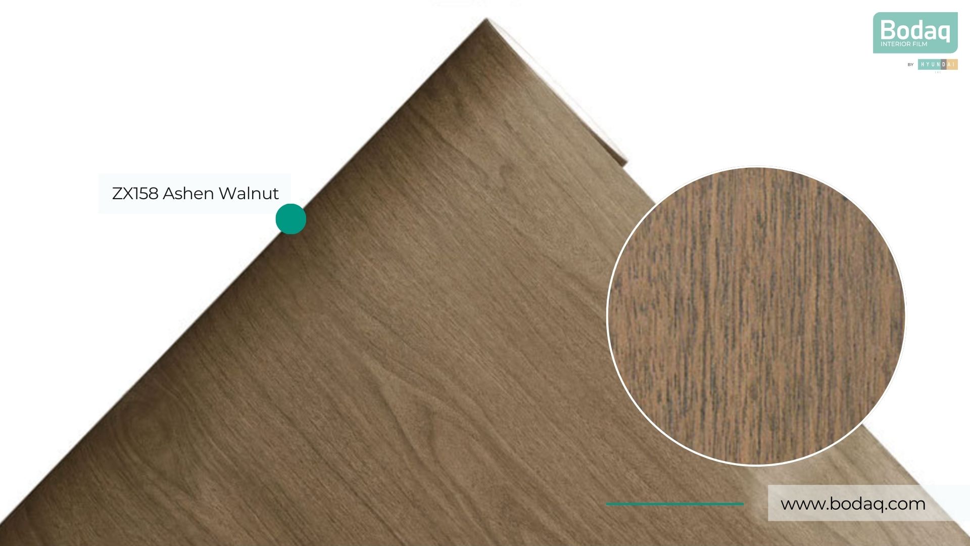 ZX158 Ashen Walnut Film - Wood Collection