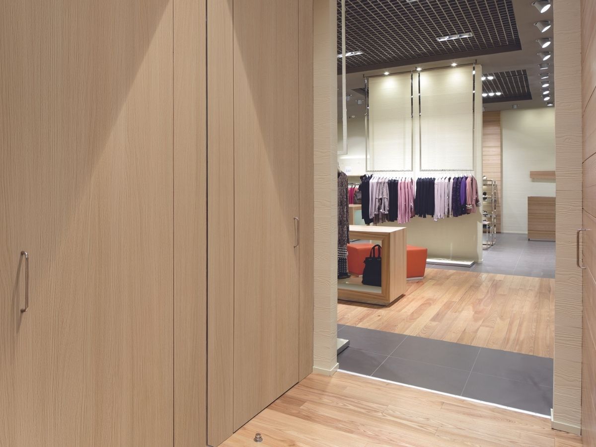 ZX163 Oak Interior Film - Wood Collection