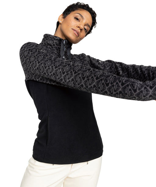 ROXY ウィメンズ SAYNA HALF ZIP スノー ベースレイヤー ハーフジップ