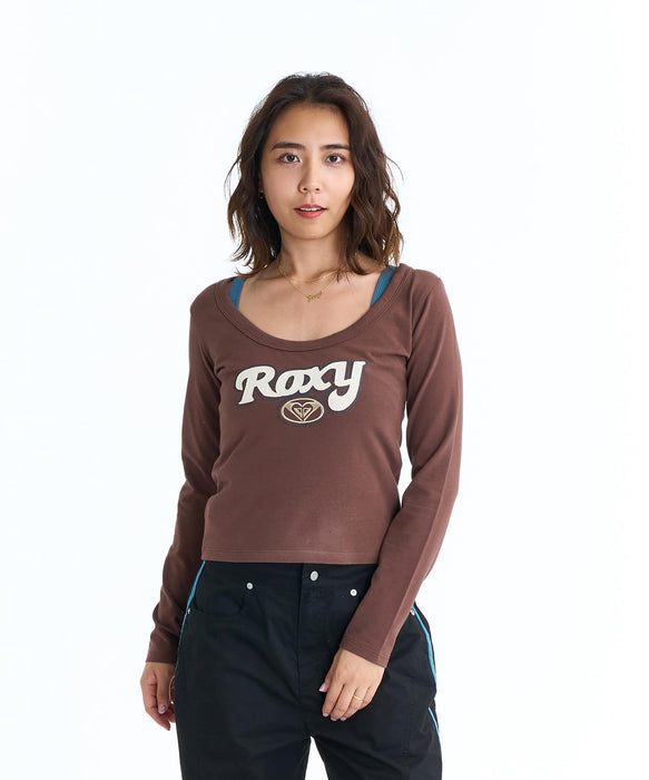 ROXY BREAK MY SOUL 長袖Tシャツ キャミソールセット 【2026年春夏モデル】